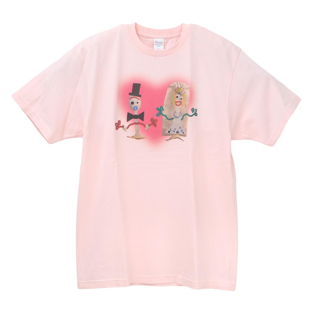 トイストーリー5 Tシャツ T-SHIRTS フォーキー＆カレン XL ディズニー スモールプラネット