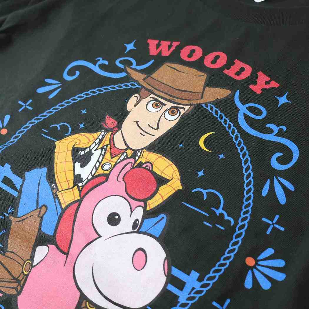 トイストーリー5 Tシャツ T-SHIRTS ウッディ＆馬 XL ディズニー スモールプラネット