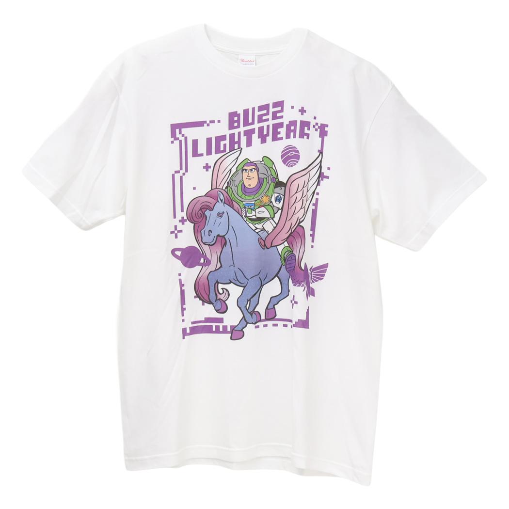 トイストーリー5 Tシャツ T-SHIRTS バズ＆馬 XL ディズニー スモールプラネット