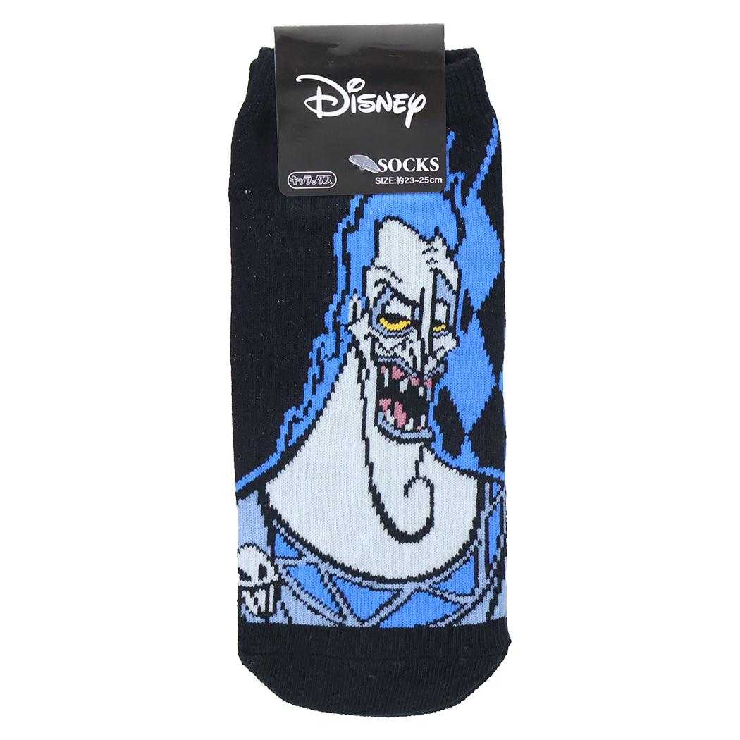 ディズニーキャラクター 女性用靴下 レディースソックス ハデス/ダイヤ Disney スモールプラネット