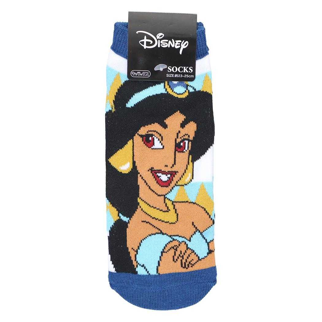 ディズニーキャラクター 女性用靴下 レディースソックス ジャスミン/ダイヤ Disney スモールプラネット