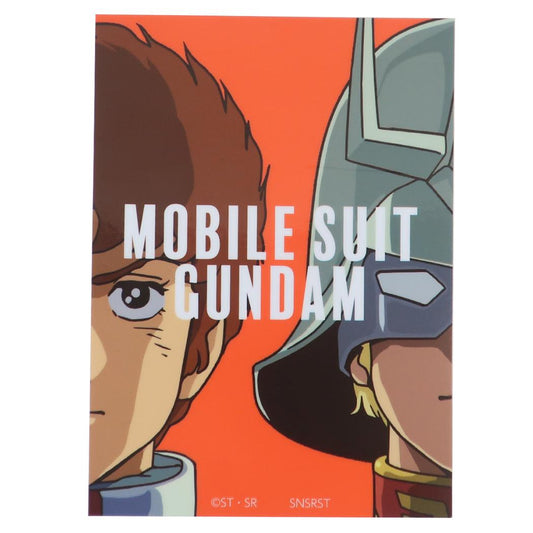 機動戦士ガンダム ビッグシール アウトドアステッカー フェイス スモールプラネット デコシール 耐水性 アニメキャラクター グッズ メール便可 シネマコレクション