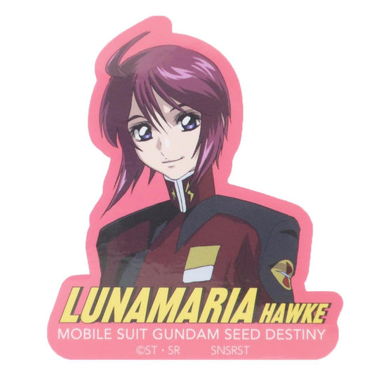 機動戦士ガンダムSEED DESTINY ダイカットシール キャラクターステッカー ルナマリア スモールプラネット ダイカットビニールステッカー デコシール 耐水性 アニメキャラクター グッズ メール便可 シネマコレクション