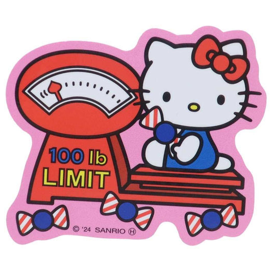 ハローキティ ダイカットシール キャラクターステッカー キャンディ サンリオ スモールプラネット ダイカットビニールステッカー デコシール 耐水性 キャラクター グッズ メール便可 シネマコレクション