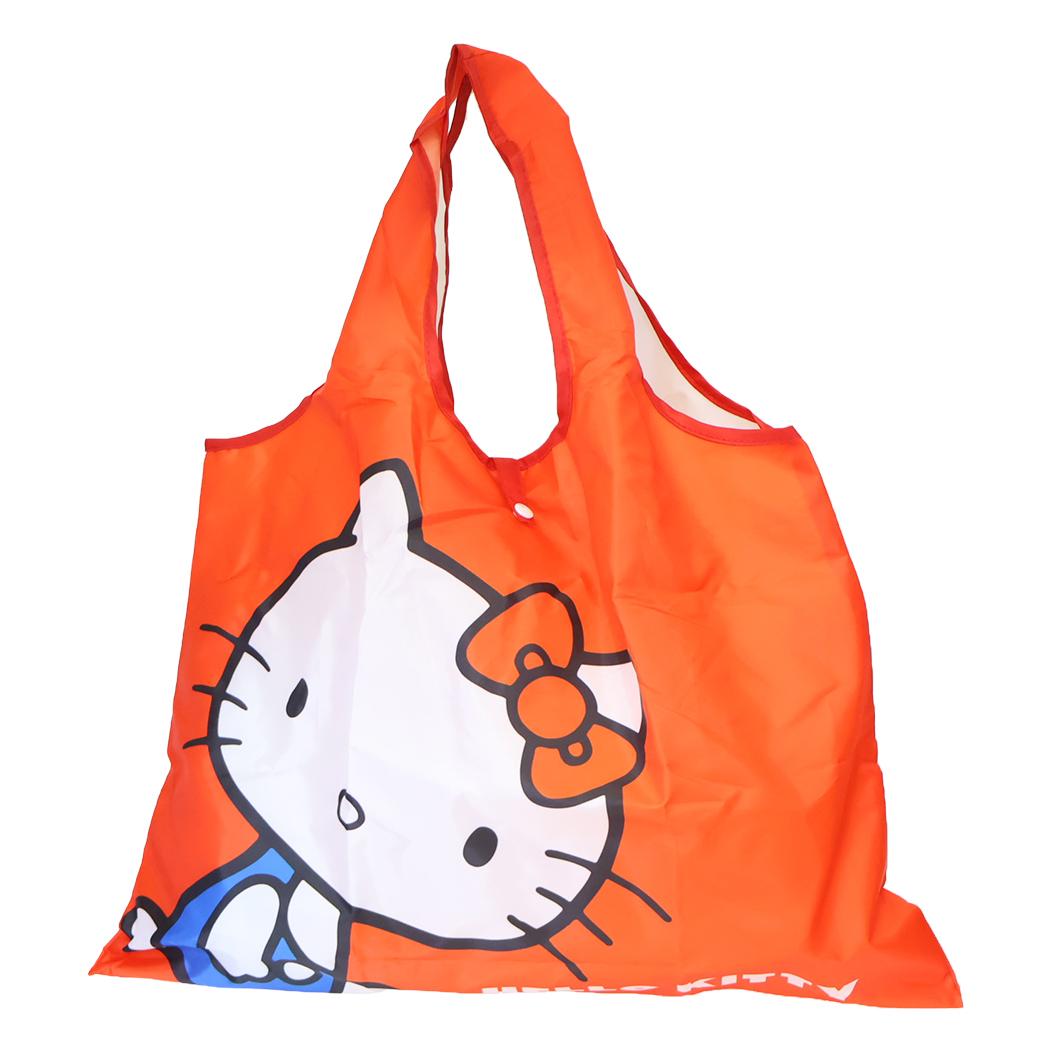 サンリオキャラクターズ エコバッグ ミニ ショッピングバッグ アップ ハローキティ Sanrio スモールプラネット