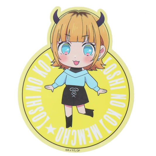 推しの子 ダイカットシール キャラクターステッカー MEMちょ エンブレム スモールプラネット ダイカットビニールステッカー デコシール 耐水性 アニメキャラクター グッズ メール便可 シネマコレクション
