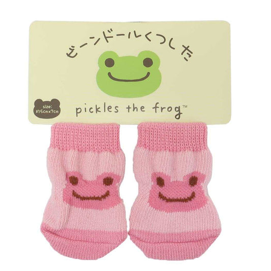 かえるのピクルス ぬいぐるみ用小物 ビーンドール用靴下 パステル PK スモールプラネット ビーンドール用品 きせかえ キャラクター グッズ メール便可 シネマコレクション