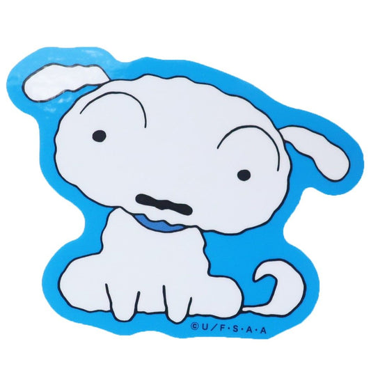 クレヨンしんちゃんステッカーダイカットビニールステッカーシロスモールプラネットデコシール防水アニメキャラクターグッズメール便可シネマコレクション