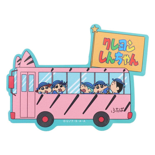 クレヨンしんちゃんダイカットシールキャラクターステッカー幼稚園バスかすかべ防衛隊スモールプラネットダイカットビニールステッカーデコシール耐水性アニメキャラクターグッズメール便可シネマコレクション