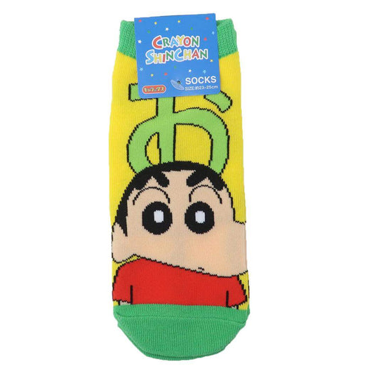 クレヨンしんちゃん 女性用靴下 くつした キャラックス お スモールプラネット スニーカーソックス かわいい アニメキャラクター グッズ メール便可 シネマコレクション