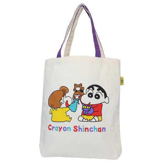クレヨンしんちゃん トートバッグ グッディバッグ ひまとパペット スモールプラネット かわいい アニメキャラクター グッズ メール便可 シネマコレクション