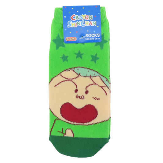 クレヨンしんちゃん 女性用靴下 レディースソックス マサオくん 星 スモールプラネット キャラックス 大人向け アニメキャラクター グッズ メール便可 シネマコレクション