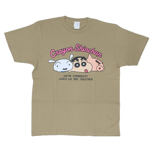 クレヨンしんちゃん Tシャツ T-SHIRTS フェイスロゴ Lサイズ XLサイズ スモールプラネット 半袖 アニメキャラクター グッズ メール便可 シネマコレクション