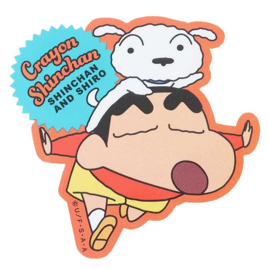 クレヨンしんちゃん ダイカットシール キャラクターステッカー おんぶ スモールプラネット ダイカットビニールステッカー デコシール 耐水性 アニメキャラクター グッズ メール便可 シネマコレクション