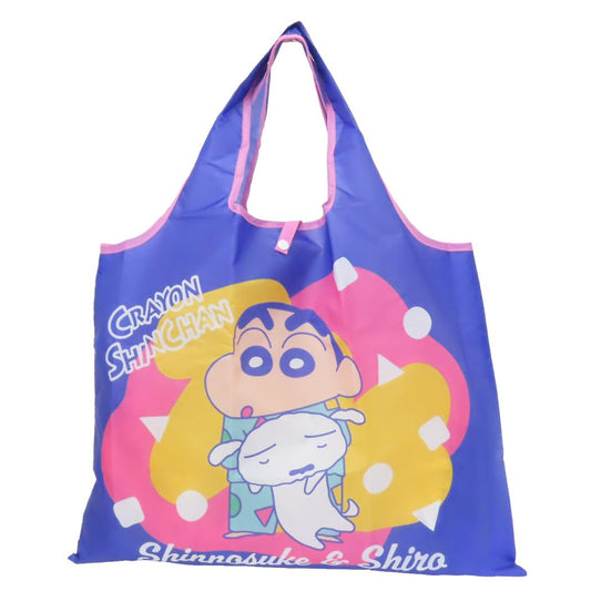 クレヨンしんちゃん エコバッグ ショッピングバッグ パジャマ PU スモールプラネット お買い物かばん アニメキャラクター グッズ メール便可 シネマコレクション