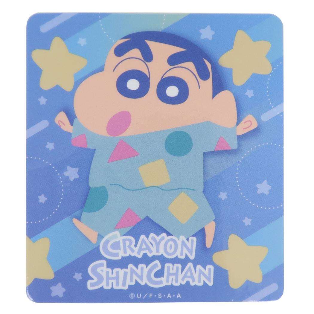 クレヨンしんちゃん ダイカットシール キャラクターステッカー 流れ星 BL スモールプラネット ダイカットビニールステッカー デコシール 耐水性 アニメキャラクター グッズ メール便可 シネマコレクション