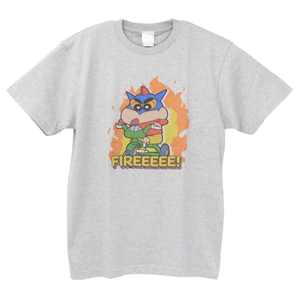 クレヨンしんちゃん Tシャツ T-SHIRTS ファイヤー スモールプラネット 半袖 コレクション雑貨 プレゼント アニメキャラクター グッズ メール便可 シネマコレクション