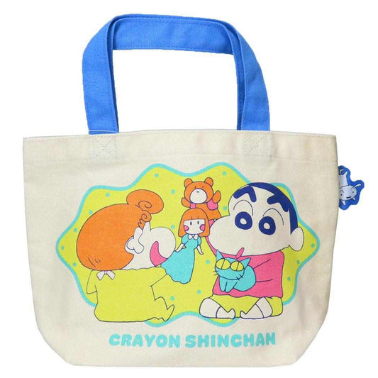 クレヨンしんちゃん ランチバッグ カラーマチ付バッグ 人形あそび スモールプラネット マチ付き お弁当かばん アニメキャラクター グッズ メール便可 シネマコレクション