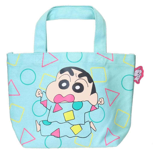 クレヨンしんちゃん ランチバッグ カラーマチ付バッグ パジャマ スモールプラネット マチ付き お弁当かばん アニメキャラクター グッズ メール便可 シネマコレクション