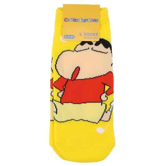 クレヨンしんちゃん 女性用靴下 レディースソックス スキップ スモールプラネット キャラックス 大人向け アニメキャラクター グッズ メール便可 シネマコレクション