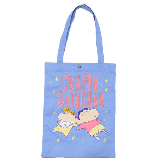 クレヨンしんちゃん トートバッグ 刺繍トートバッグ おやすみ スモールプラネット 手提げかばん アニメキャラクター グッズ メール便可 シネマコレクション