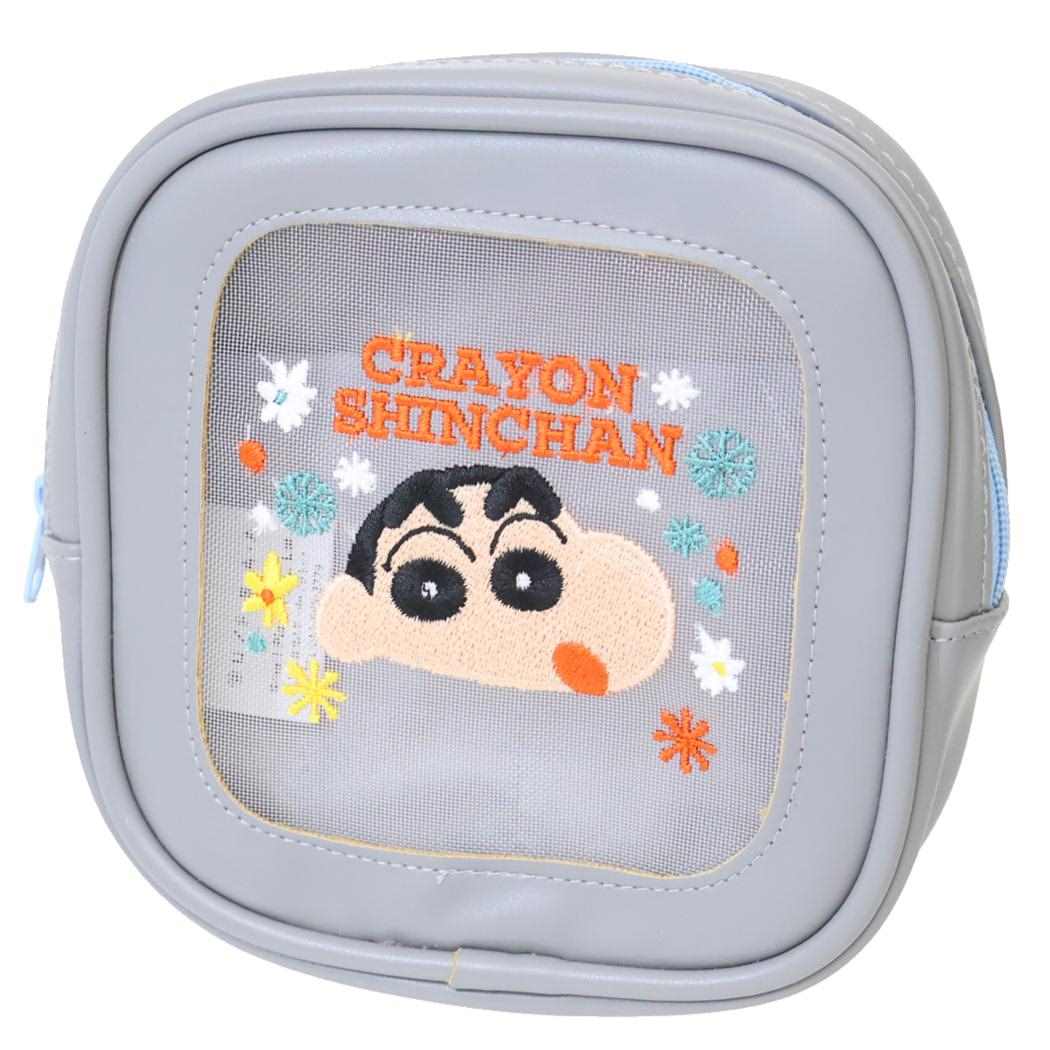 クレヨンしんちゃん コスメポーチ メッシュポーチ ふゆ スモールプラネット 小物入れ アニメキャラクター グッズ シネマコレクション