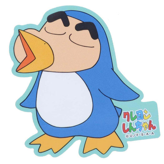 クレヨンしんちゃん ダイカットシール キャラクターステッカー しんのすけ ペンギン スモールプラネット ダイカットビニールステッカー 耐水性 アニメキャラクター グッズ メール便可 シネマコレクション