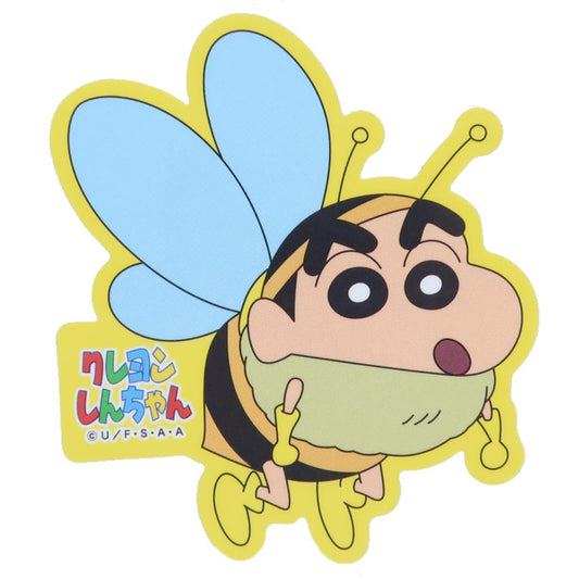 クレヨンしんちゃん ダイカットシール キャラクターステッカー しんのすけ ハチ スモールプラネット ダイカットビニールステッカー 耐水性 アニメキャラクター グッズ メール便可 シネマコレクション