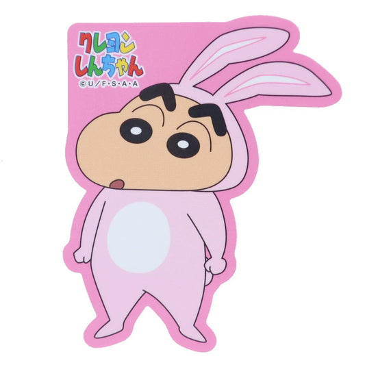 クレヨンしんちゃん ダイカットシール キャラクターステッカー しんのすけ ウサギ スモールプラネット ダイカットビニールステッカー 耐水性 アニメキャラクター グッズ メール便可 シネマコレクション
