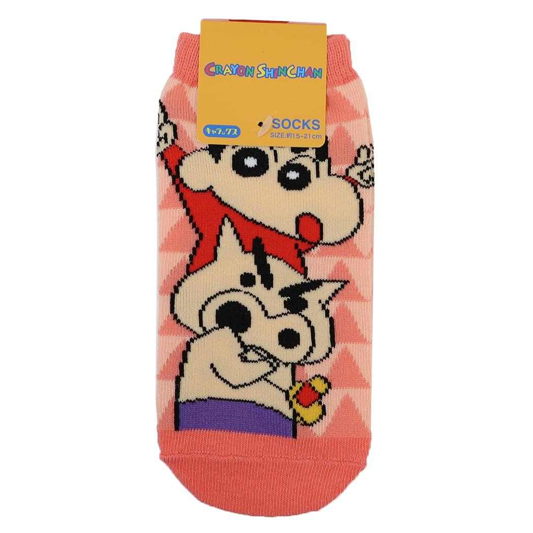 クレヨンしんちゃん 小学生用靴下 ジュニアソックス しんちゃんとぶりぶりざえもん スモールプラネット キャラックス 子ども アニメキャラクター グッズ メール便可 シネマコレクション