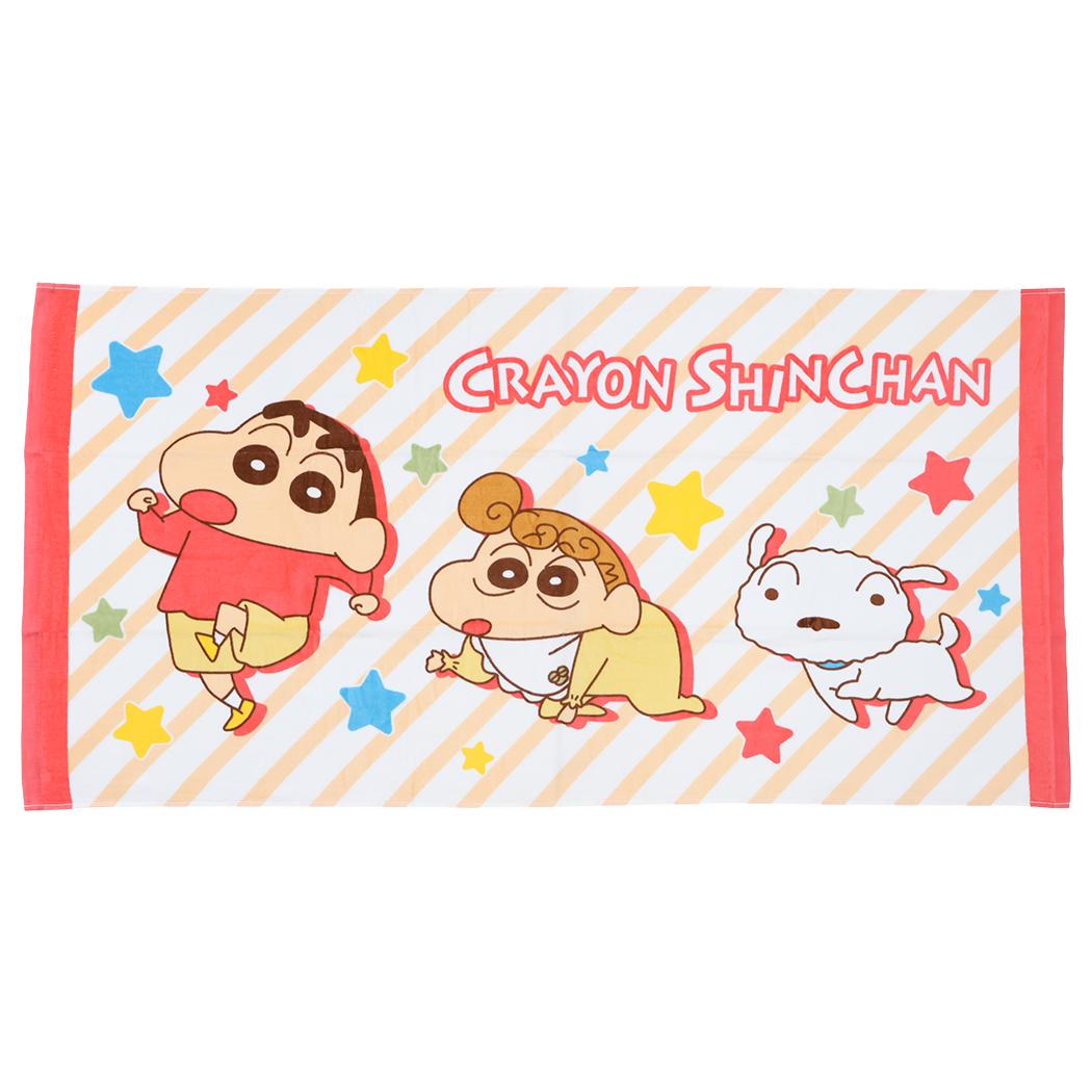 クレヨンしんちゃん ビッグタオル バスタオル おさんぽ スモールプラネット