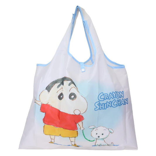 クレヨンしんちゃん エコバッグ ショッピングバッグA おさんぽ スモールプラネット お買い物かばん アニメキャラクター グッズ メール便可 シネマコレクション