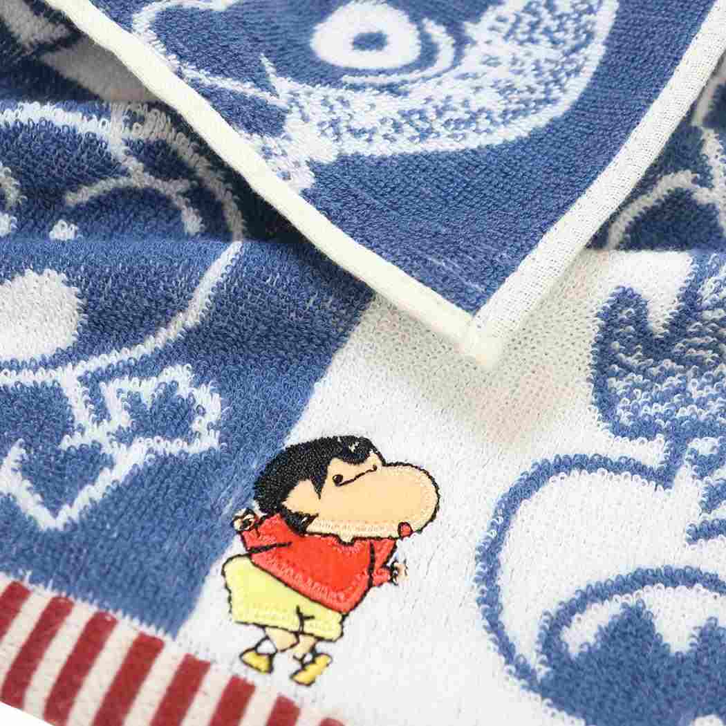 クレヨンしんちゃん ハンドタオル ミニタオル かすかべ防衛隊 スモールプラネット