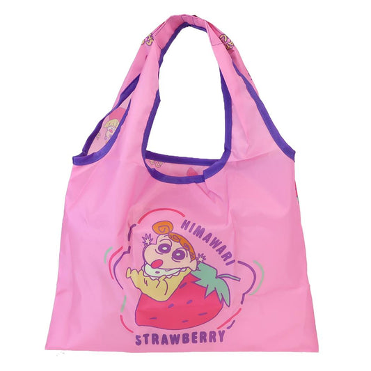 クレヨンしんちゃん エコバッグ ミニ ショッピングバッグ ひまわり イチゴ スモールプラネット