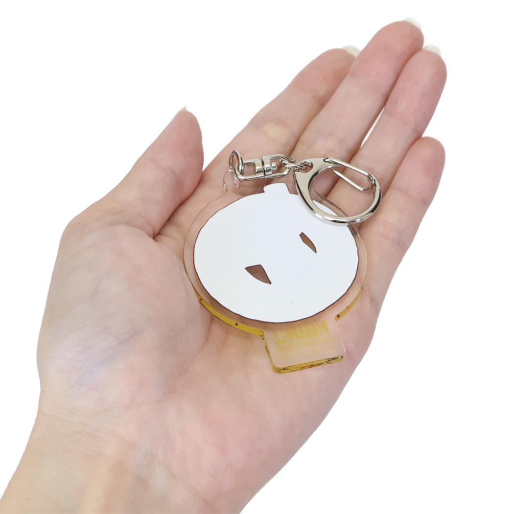 クレヨンしんちゃん キーリング クリアアクリルキーホルダー しんのすけ パイナップル スモールプラネット