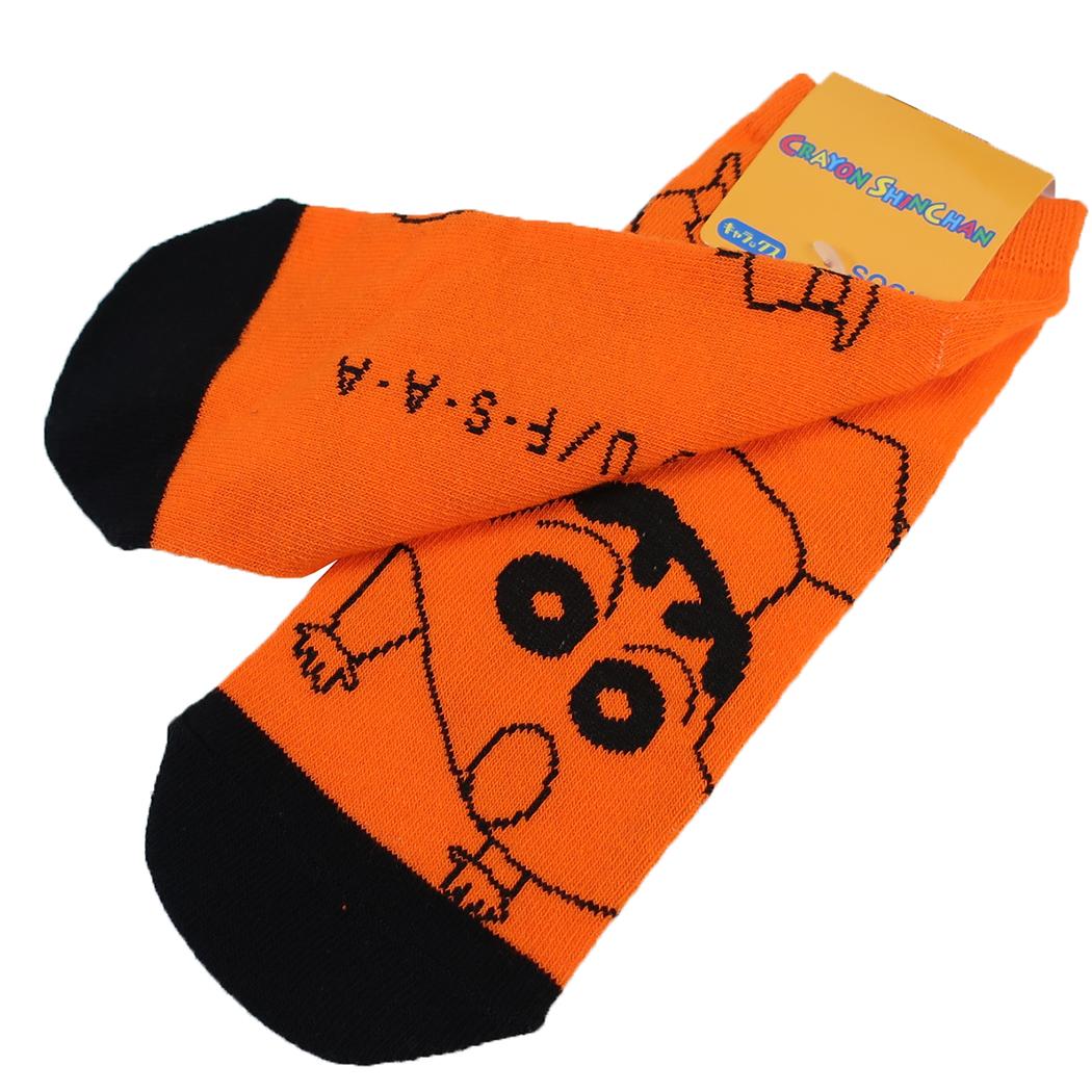 クレヨンしんちゃん 女性用靴下 レディースソックス 蛍光しんちゃん スモールプラネット