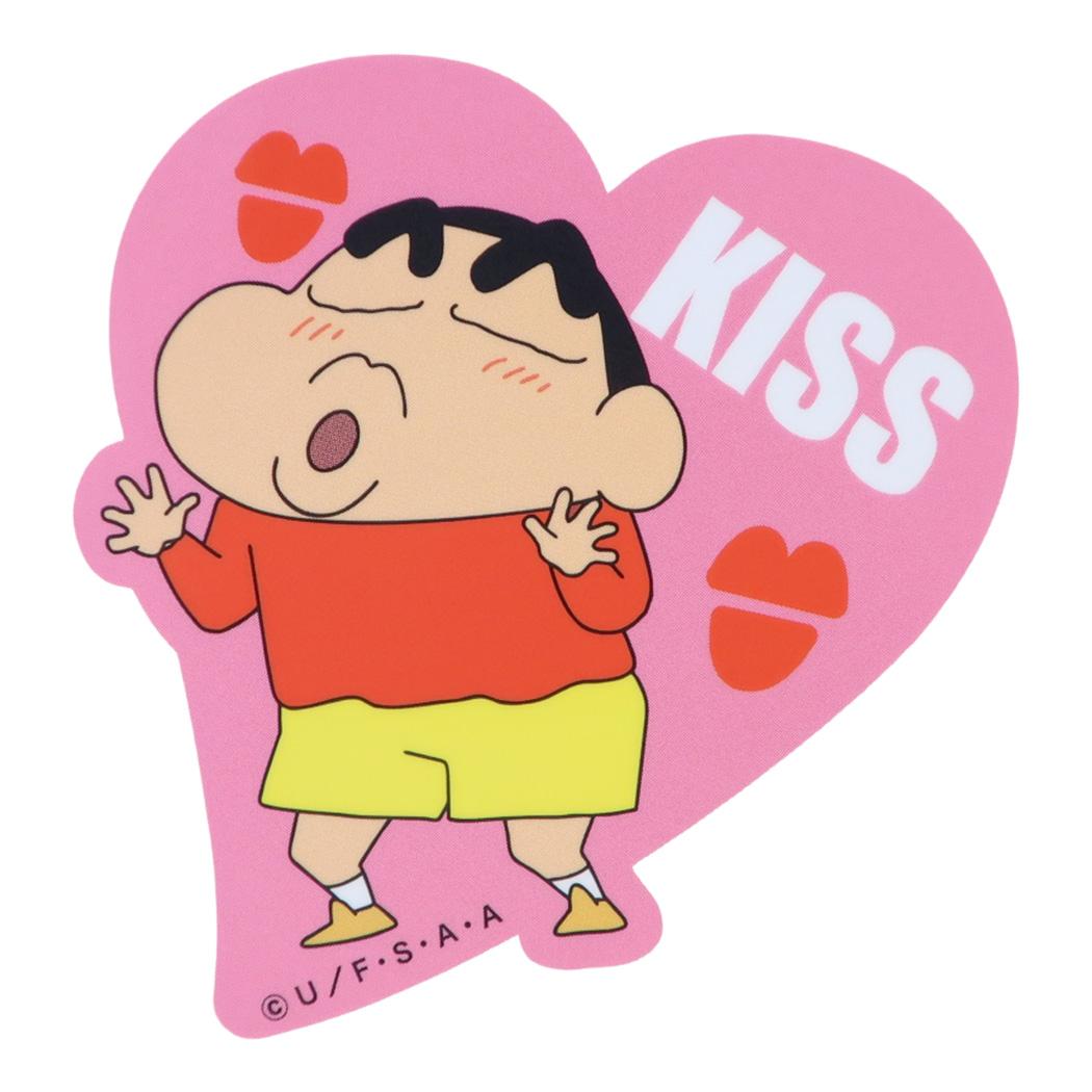 クレヨンしんちゃん ダイカットシール キャラクターステッカー KISS スモールプラネット