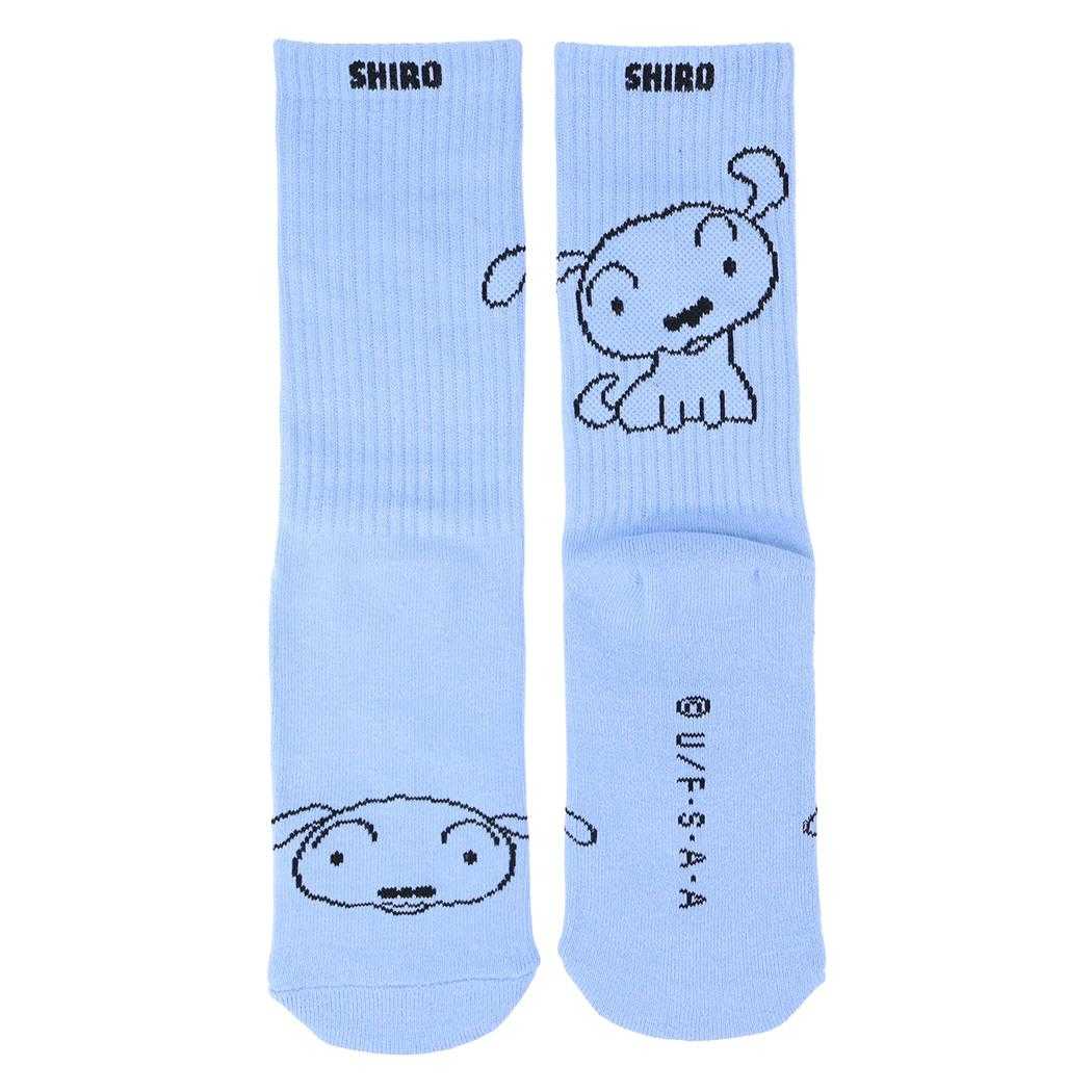 クレヨンしんちゃん 女性用靴下 カラーソックス シロ BL スモールプラネット