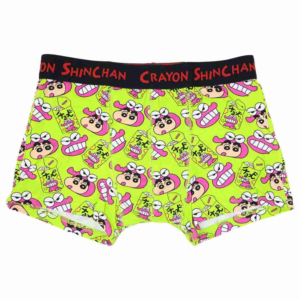 クレヨンしんちゃん 男性用下着 ボクサーブリーフ しんちゃんとワニ山さん M/L M スモールプラネット