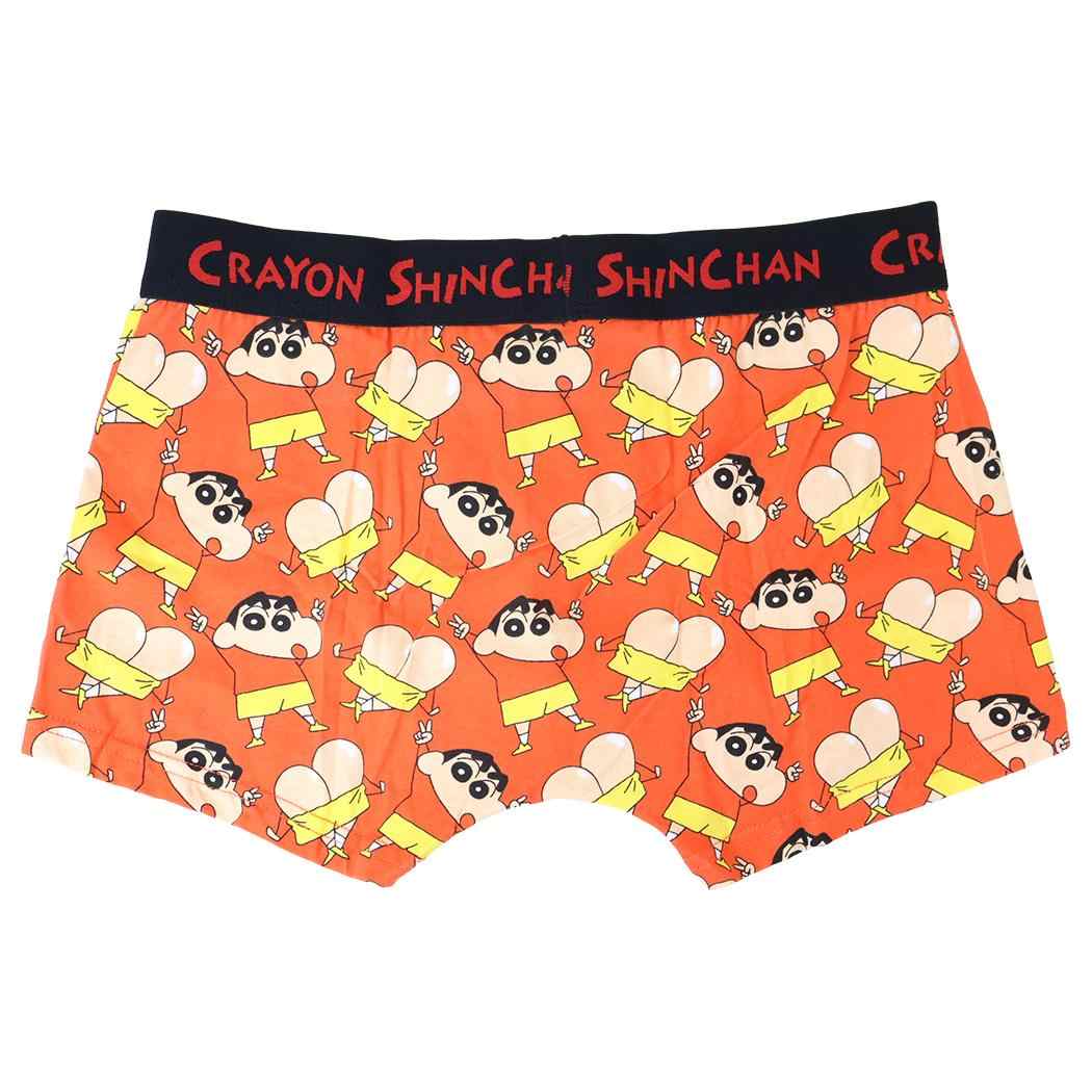 クレヨンしんちゃん 男性用下着 ボクサーブリーフ ケツだけ星人 RD M/L M スモールプラネット