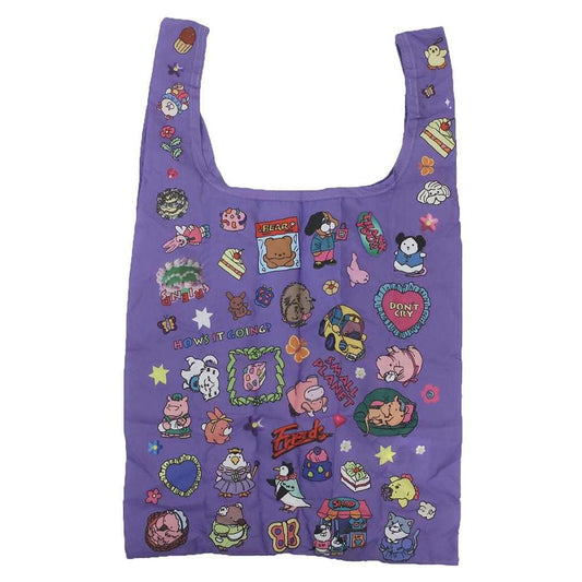ラブリーフレンズ ショッピングバッグ ポーチ付きエコバッグ PK スモールプラネット お買い物かばん かわいい グッズ メール便可 シネマコレクション
