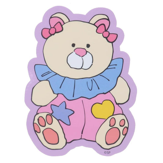ラブリーフレンズ ダイカットシール キャラクターステッカー よだれかけねこ スモールプラネット ダイカットビニールステッカー デコシール 耐水性 グッズ メール便可 シネマコレクション