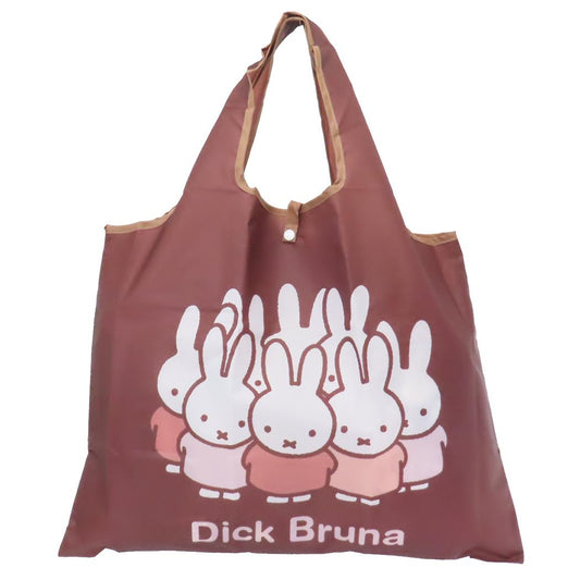ミッフィー エコバッグ ショッピングバッグ ブラウン ディックブルーナ スモールプラネット お買い物かばん 絵本キャラクター グッズ メール便可 シネマコレクション