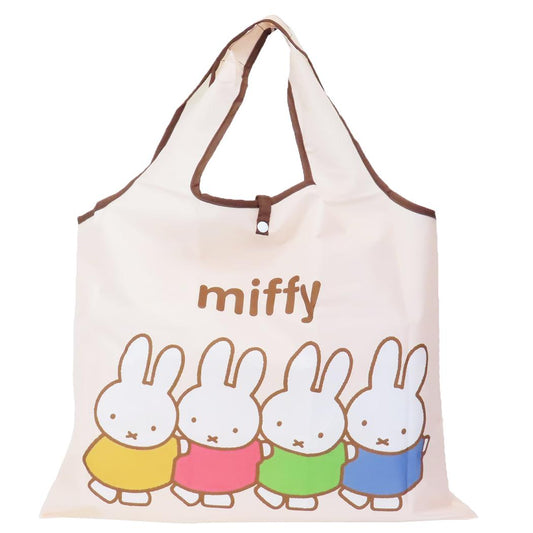 ミッフィー エコバッグ ショッピングバッグA 並ぶ ディックブルーナ スモールプラネット お買い物かばん 絵本キャラクター グッズ メール便可 シネマコレクション