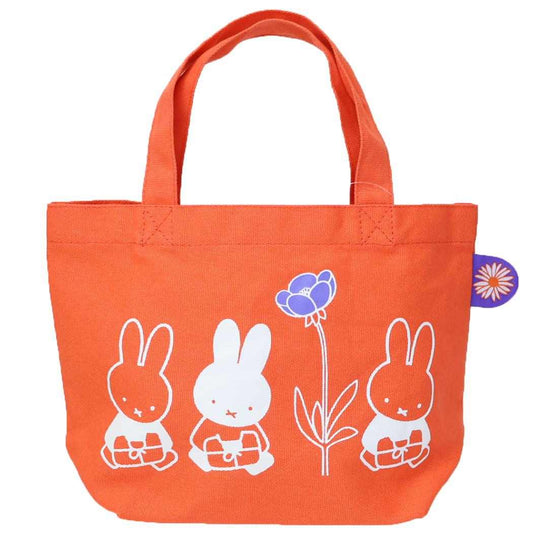 ミッフィー ランチバッグ カラーマチ付バッグ フラワー RD ディックブルーナ スモールプラネット お弁当かばん 絵本キャラクター グッズ メール便可 シネマコレクション
