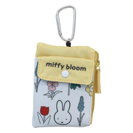 ミッフィー 定期入れ リール付きパスケース miffy bloom ディックブルーナ スモールプラネット 小銭入れ ICカードケース 絵本キャラクター グッズ メール便可 シネマコレクション