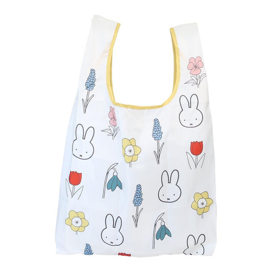 ミッフィー エコバッグ マルシェショッピングバッグ miffy bloom ディックブルーナ スモールプラネット 折りたたみ お買い物かばん 絵本キャラクター グッズ メール便可 シネマコレクション
