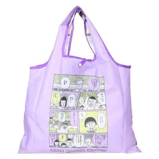 ちびまる子ちゃん エコバッグ ショッピングバッグ コミック スモールプラネット お買い物かばん アニメキャラクター グッズ メール便可 シネマコレクション