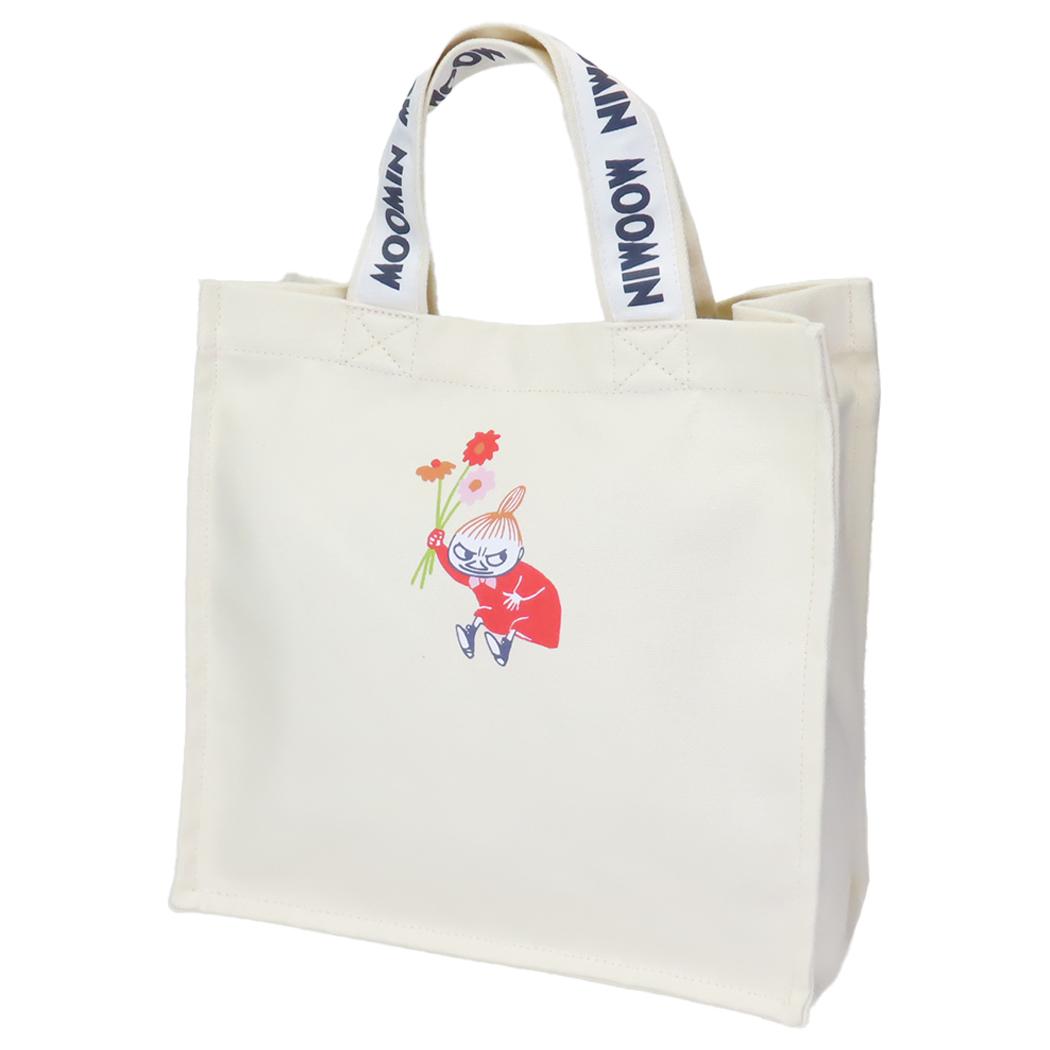 ムーミン ランチトート スクエアランチバッグ お花 北欧 スモールプラネット ミニバッグ 手提げかばん お弁当かばん キャラクター グッズ メール便可 シネマコレクション
