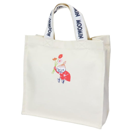 ムーミン ランチトート スクエアランチバッグ お花 北欧 スモールプラネット ミニバッグ 手提げかばん お弁当かばん キャラクター グッズ メール便可 シネマコレクション